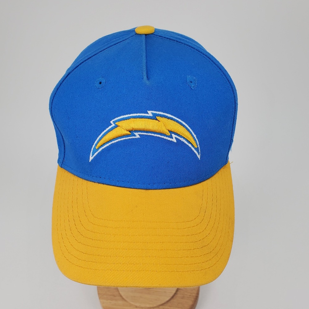 Los Angeles Chargers NFL Snapback Hat Blue Yellow Embroidered Logo Youth OSFM